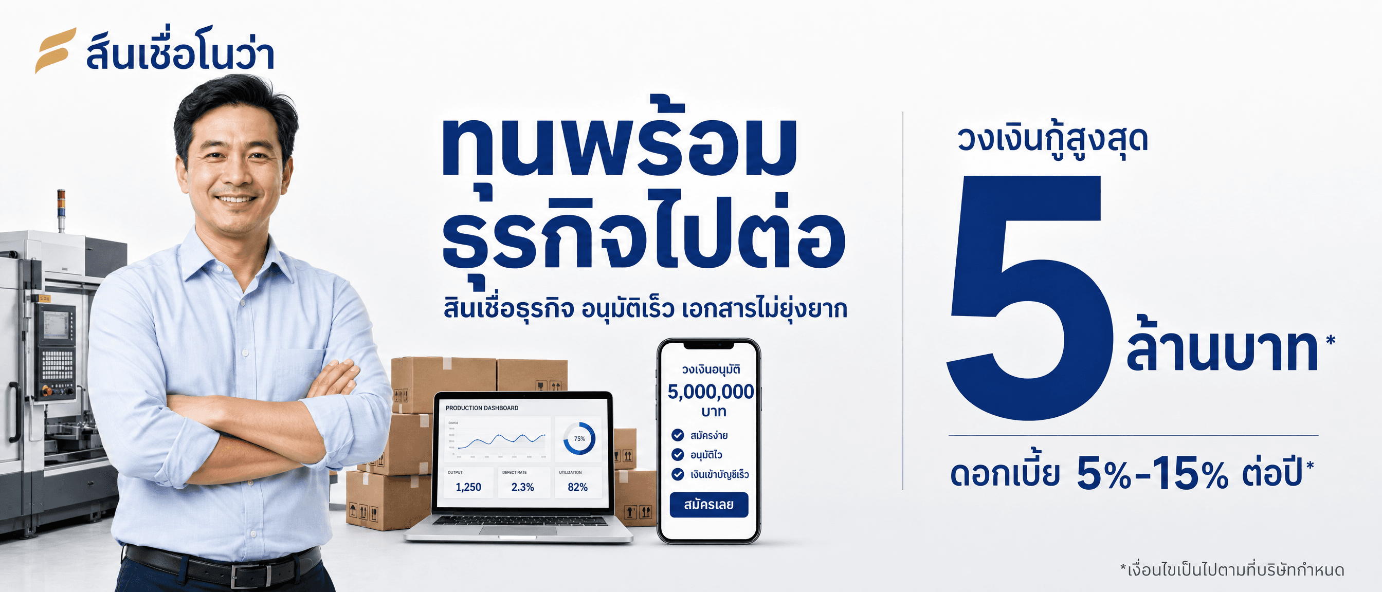 โปรโมชั่นสินเชื่อโนว่า
